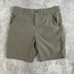 Prana Olive Green Women's Casual Shorts